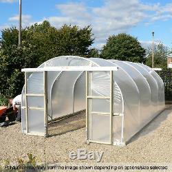 10FT Wide Poly Tunnels UK Domestic Garden Polytunnel Plastic Covers Spares