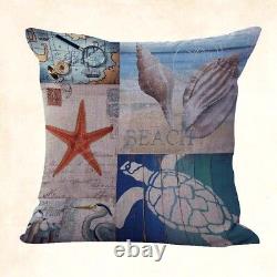 10pcs decorative bulk lot cushion covers sailing beach anchor shells