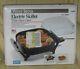 (1995) West Bend Electric Skillet With Anchor Hocking Glass Cover #72030 Nib