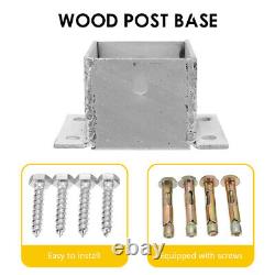 1pc Fence Post Anchor Support Deck Bracket Cover Support