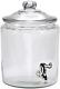 2 Gallon Heritage Hill Beverage Dispenser With Lid 2 Piece, All Glass, Dishwash