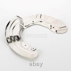 2x Cover Plate Brake Disc Mudguard Front for BMW 4 Coupe Cabrio F32 F33 F36