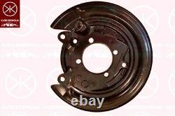 2xToyota Corolla E10, E11, E12left right brake disc shield dust cover anchor plate