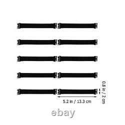 4 Pack Battery Strap Cord Anchor Power Strip Cover Cable Machine