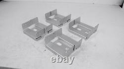 4Pcs 8x8 Concrete Deck Post Anchor Base Adjustable Metal Post Bracket Post Base