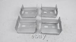 4Pcs 8x8 Concrete Deck Post Anchor Base Adjustable Metal Post Bracket Post Base