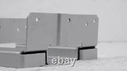 4Pcs 8x8 Concrete Deck Post Anchor Base Adjustable Metal Post Bracket Post Base