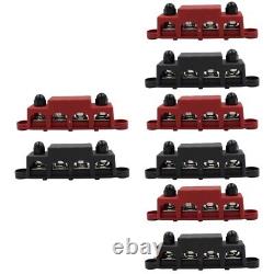 4x 4 Stud Bus Bar Pair with Cover Battery Bus Bar Power Distribution Block