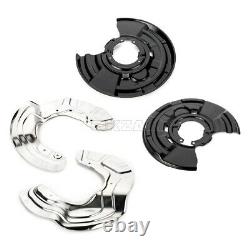 4x Anchor Plate Brake Disc Set Front Rear for BMW 2 Series Coupe Convertible F22 F23