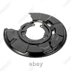 4x Ankerblech Bremsscheibe Set vorne hinten für BMW 1er E81 E82 E87 E88