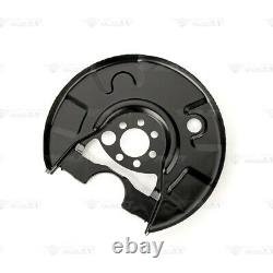 4x Deckblech Bremsscheibe Set vorne hinten für VW GOLF III CABRIO JETTA VENTO 1H