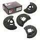 4x Cover Plate Brake Disc Set Front Rear For Mercedes-benz E-class W212 S212