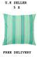 5 X FunkÖn Cushion Cover, In/outdoor, Turquoise/green50x50 Cm