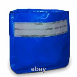 50 Lb 10 Blue Vinyl Sand Bag Cover Anchor Canopy Tents Inflatable Bounce Houses
