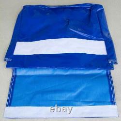50 Lb 4 Blue Vinyl Sand Bag Cover Anchor Canopy Tents Inflatable Bounce Houses