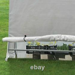6x6 GREENHOUSE TUNNEL PORTABLE GARDEN GROW HOUSE STORE PLANTS GARDENING 6FT