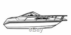 7oz BOAT COVER RINKER 250 FIESTA VEE With ANCHOR DAVIT WithO SWPF 02-05