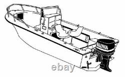 7oz BOAT COVER SCOUT 245 XSF With PULPIT With ANCHOR DAVIT 2012-2014