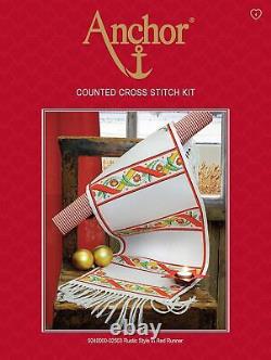 ANCHOR Deer Suppers Tablecloth Cross Stitch Kit