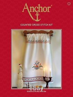 ANCHOR Deer Suppers Tablecloth Cross Stitch Kit