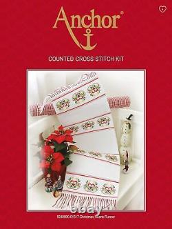 ANCHOR Deer Suppers Tablecloth Cross Stitch Kit