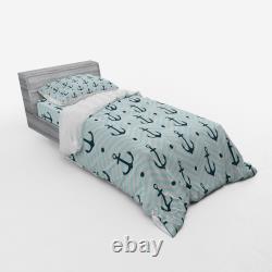 Ambesonne Surreal Art Bedding Set Duvet Cover Sham Fitted Sheet in 3 Sizes