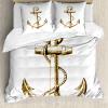 Anchor Duvet Cover Nautical Voyage