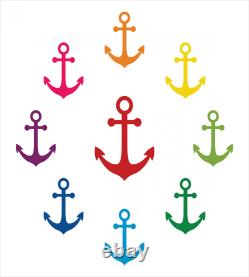 Anchor Duvet Cover Set Colorful Marine