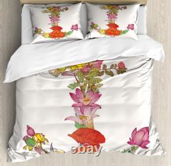 Anchor Duvet Cover Set Spring Flowers Blooming