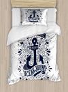 Anchor Duvet Cover Set Twin Queen King Sizes With Pillow Shams Bedding