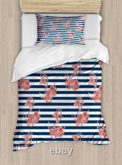 Anchor Marine Duvet Cover Set Twin Queen King Sizes with Pillow Shams