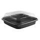 Anchor Packaging Culinary Squares Base And Dome Lid Container, 32 Oz, 150/case