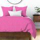 Anchor Pink Hot Pink Nautical Pink Anchor Little Sateen Duvet Cover By Roostery