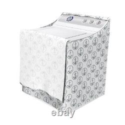 Anchor Washing machine cover Floral Art Marine