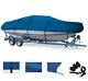 Blue Boat Cover For Chaparral 225 Ssi Wide Tech Witho Anchor Roller 2012-2017