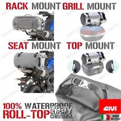 Bag Dry Pack Motorcycle Cover Bauletto Above Suitcase With Anchors GIVI EA114BK