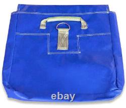 Blue Vinyl Sandbag Cover Anchor Weight 50 Lb Capacity Heavy Duty 24 Pack LOT