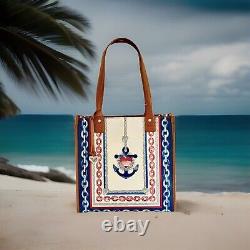 Brighton Anchor And Soul SAILORS LOVE Tote NWT List $475