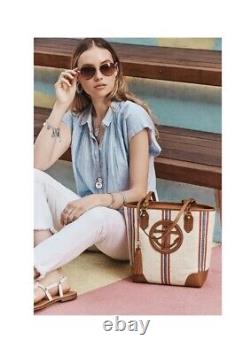 Brighton On Board Captain Tote 3d Anchor Bay Costal Nautical Canvas Handbag$375