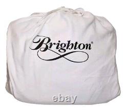 Brighton On Board Captain Tote 3d Anchor Bay Costal Nautical Canvas Handbag$375