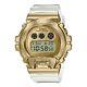 Casio G-shock Watch Men's Gm-6900sg-9jf Gold Round Face Digital Metal Covered