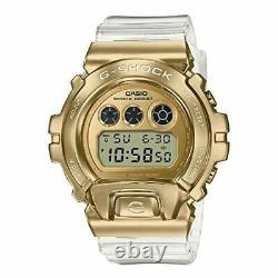 CASIO G-SHOCK Watch Men's GM-6900SG-9JF Gold Round Face Digital Metal covered