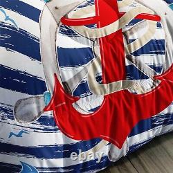 CVHOUSE Ocean Anchor Comforter Set Queen Size, Coastal Anchor Bedding Set for