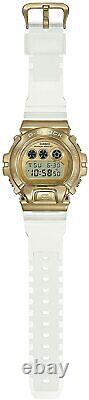 Casio G-Shock Metal Covered GM-6900SG-9JF Men's Clear x Gold