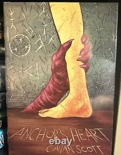 Cavan Scott. Anchor's Heart. Signed Hardcover Number 21 Of 100. Signed. New