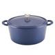 Curry Enameled Cast Iron Dutch Oven/casserole Pot With Lid, 6 Quart Anchor