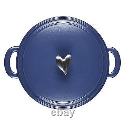 Curry Enameled Cast Iron Dutch Oven/Casserole Pot with Lid, 6 Quart Anchor