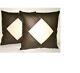 Cushion Cover Leather Pillow Throw Hair Decorative Genuine Decor Rug Brown 13