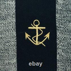 Decorative Square Nautical Gray and Black Anchor Pillow Cover