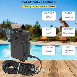 For Pentair 263045 CVA24 Valve Actuator Jandy 3-Port Valve 180 Degree Hayward